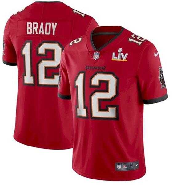 Nike Men & Women & Youth Buccaneers 12 Tom Brady Red 2021 Super Bowl LV Vapor Untouchable Limited Jersey,We sell and wholesale Nike Men & Women & Youth Buccaneers 12 Tom Brady Red 2021 Super Bowl LV Vapor Untouchable Limited Jersey on line form chian!